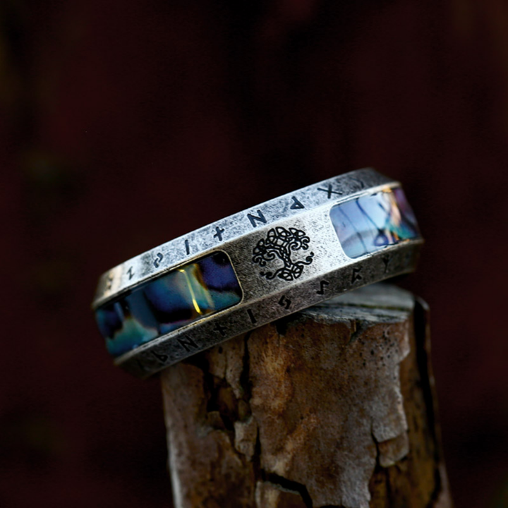 Mystischer Abalone-Ring