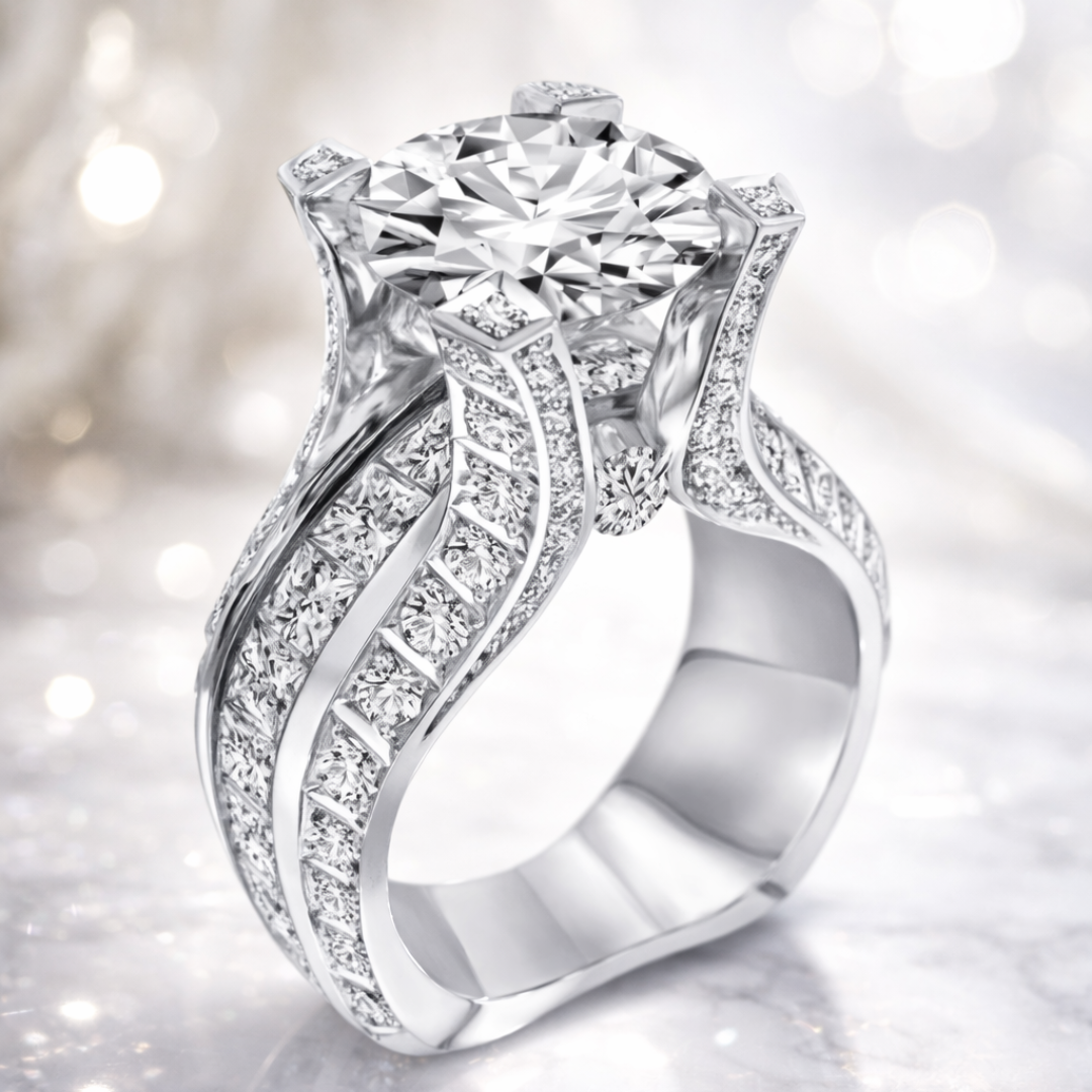 Vintage Zirkonia Ring