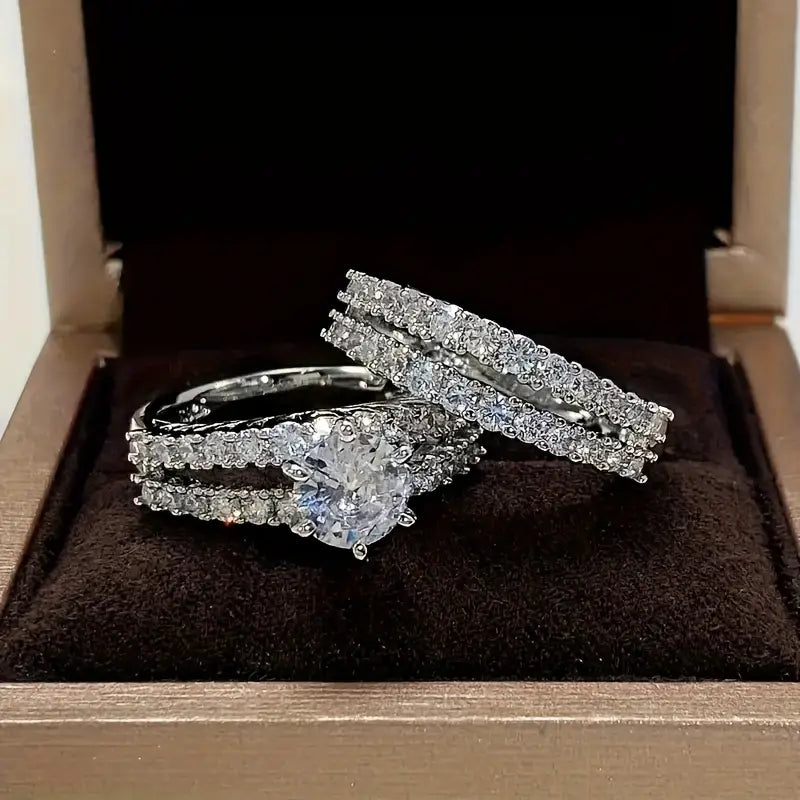 Das Ewige Glanz-Ring-Set | Gold