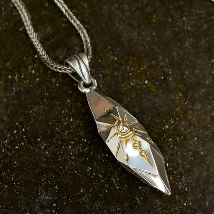 Solar Sigil Anhänger Halskette