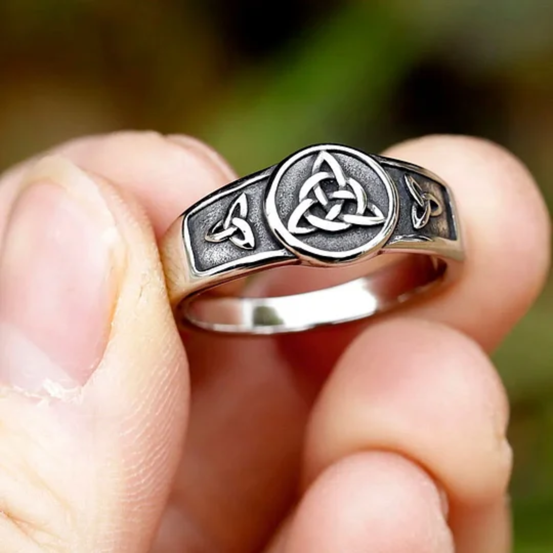 Keltischer Trinity Ring