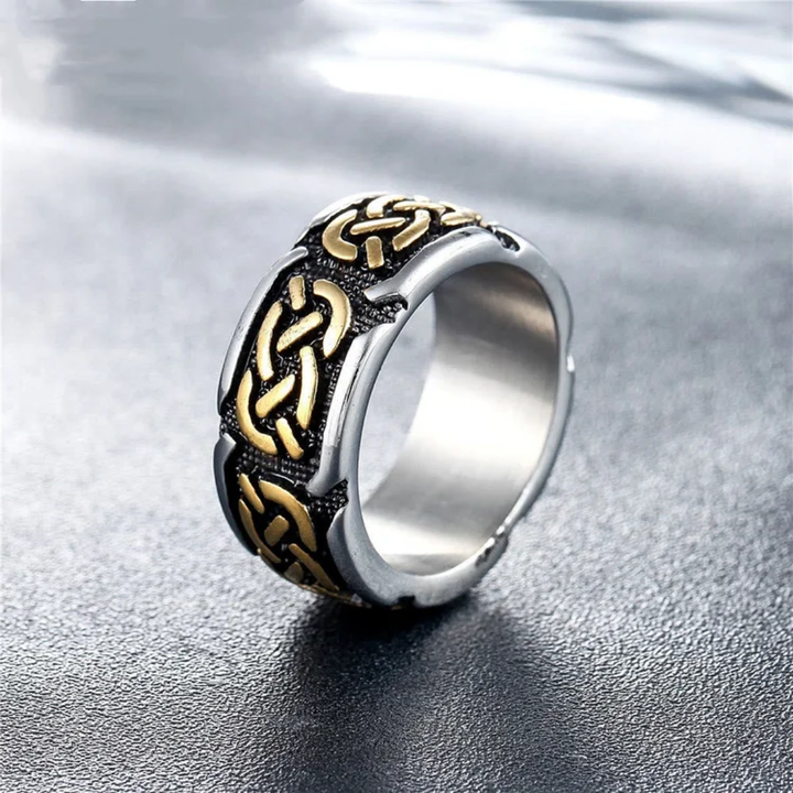 Keltischer Knoten Silberring