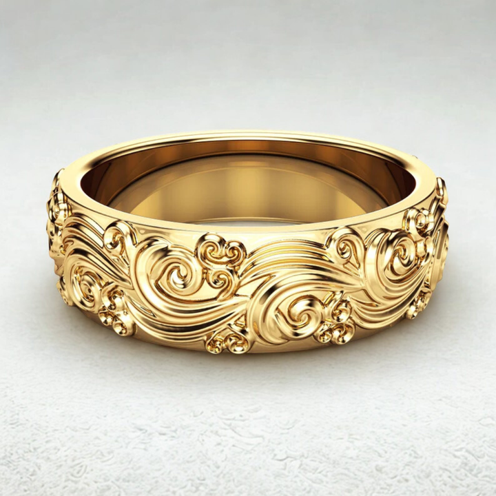 Vintage Goldenes Emblemring