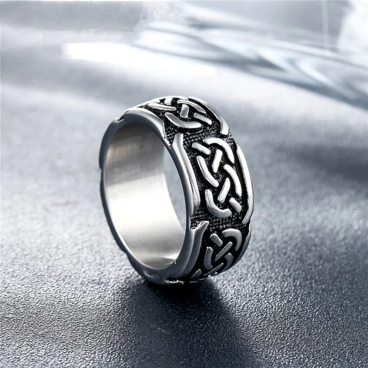 Keltischer Knoten Silberring