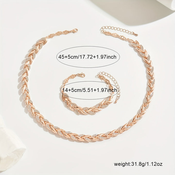 Das elegante Glas-Rhinestone-Fischschwanz-Set