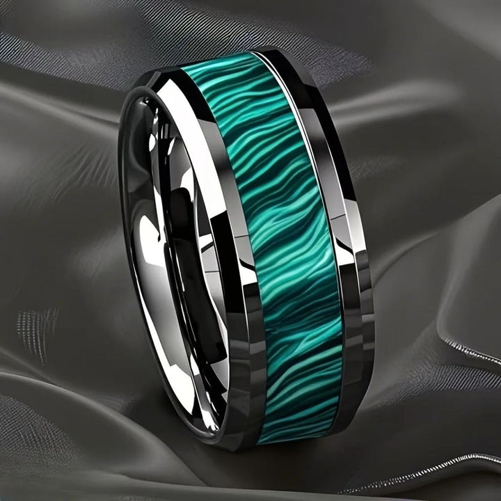 Smaragd Welle Erbe Ring