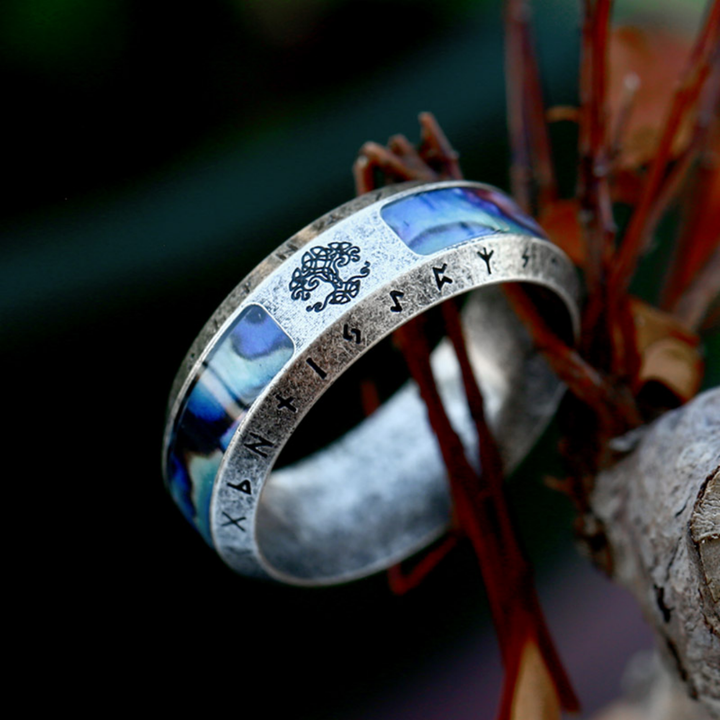 Mystischer Abalone-Ring