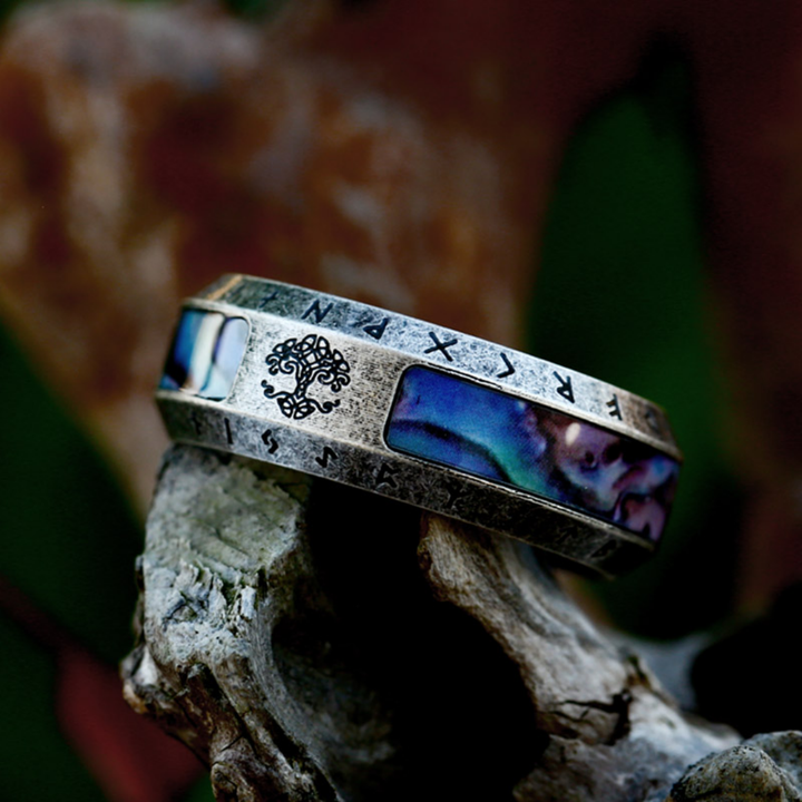 Mystischer Abalone-Ring