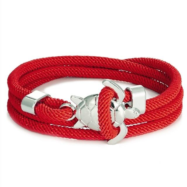 Handgefertigtes Meeresschildkrötenarmband